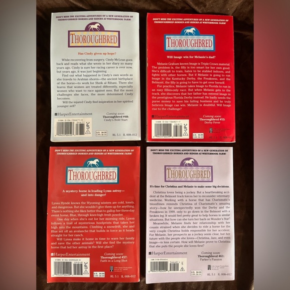 Thoroughbred Series: Books 47, 52, 56 + 60 - Picture 2 of 2
